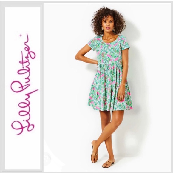 Lilly Pulitzer Dresses & Skirts - 🆕💕🌴LILLY PULITZER🌴GEANNA SWING DRESS 🌺 SIZE LARGE
